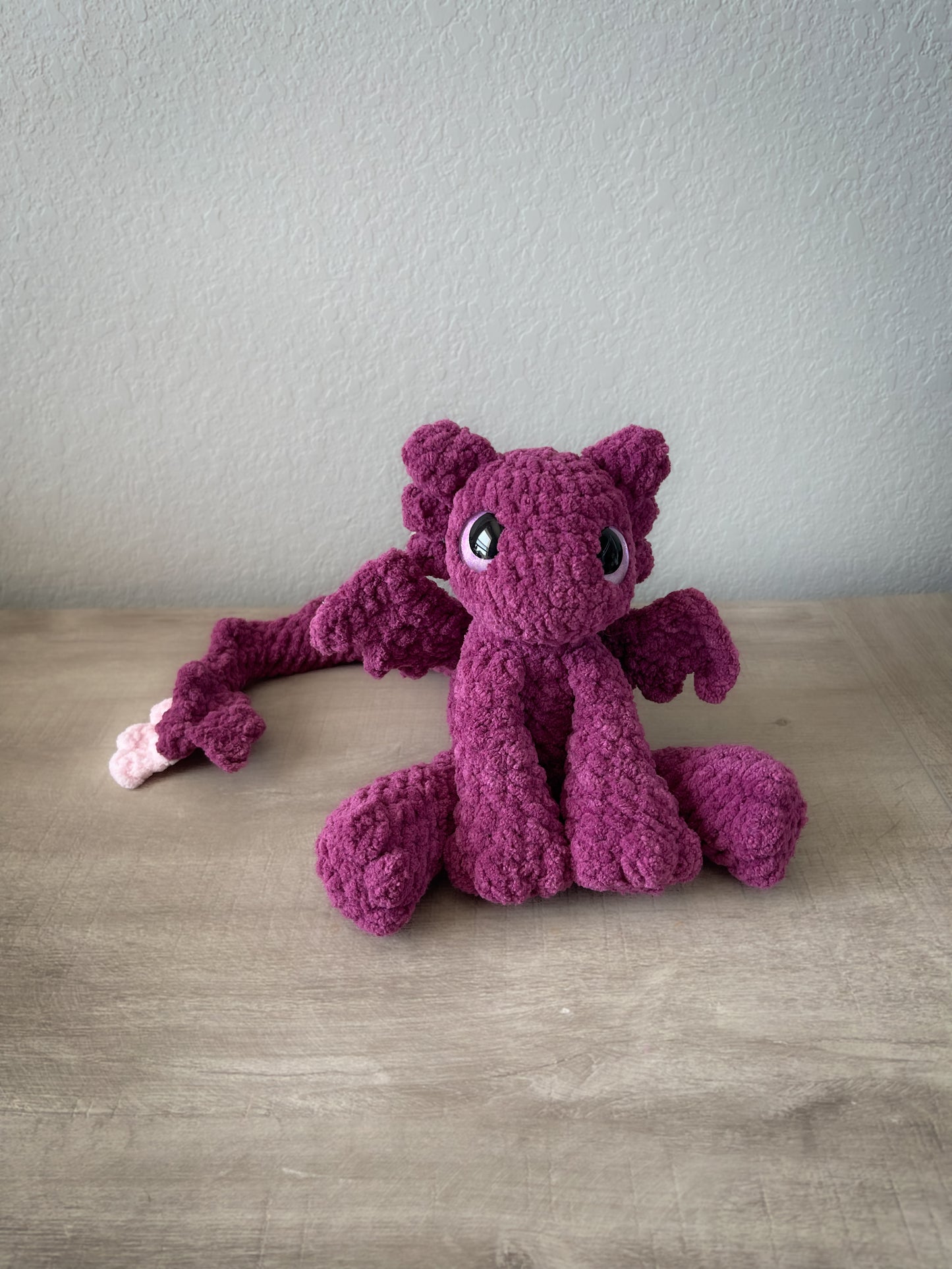 Dark Pink Mini Fury Dragon