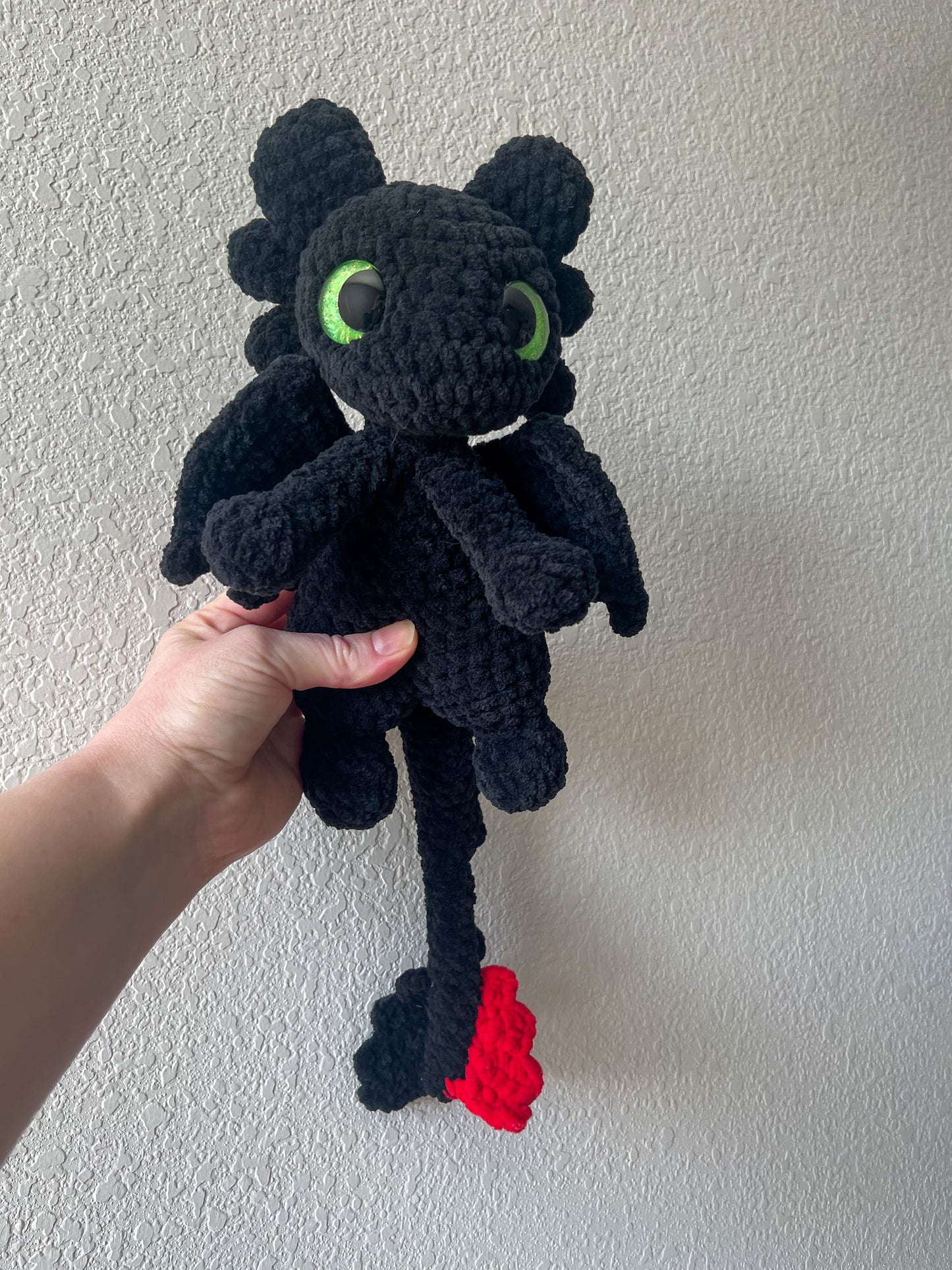 PLUSHIE Version - Nova the Fury Dragon PDF Crochet Pattern