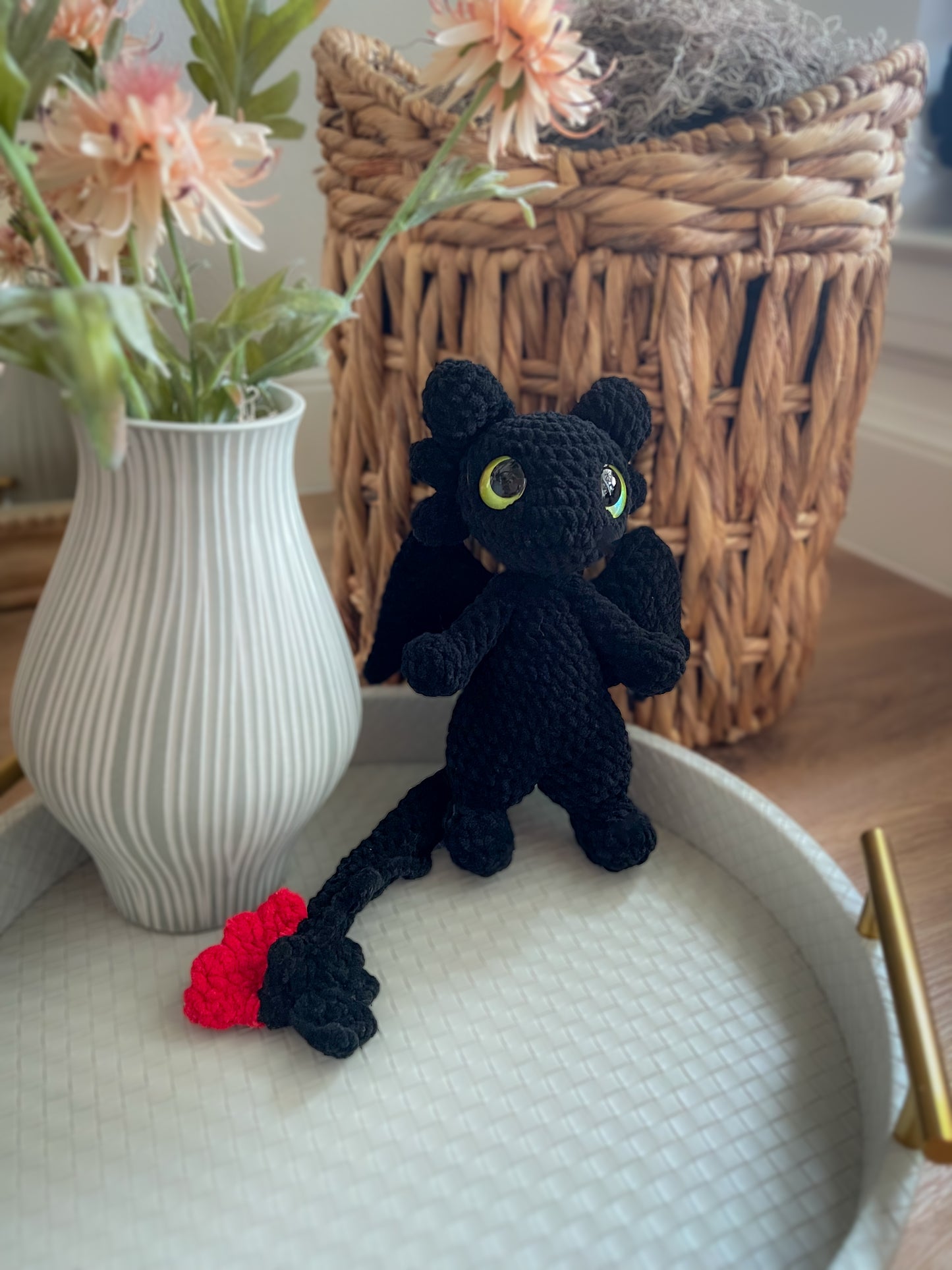 PLUSHIE Version - Nova the Fury Dragon PDF Crochet Pattern