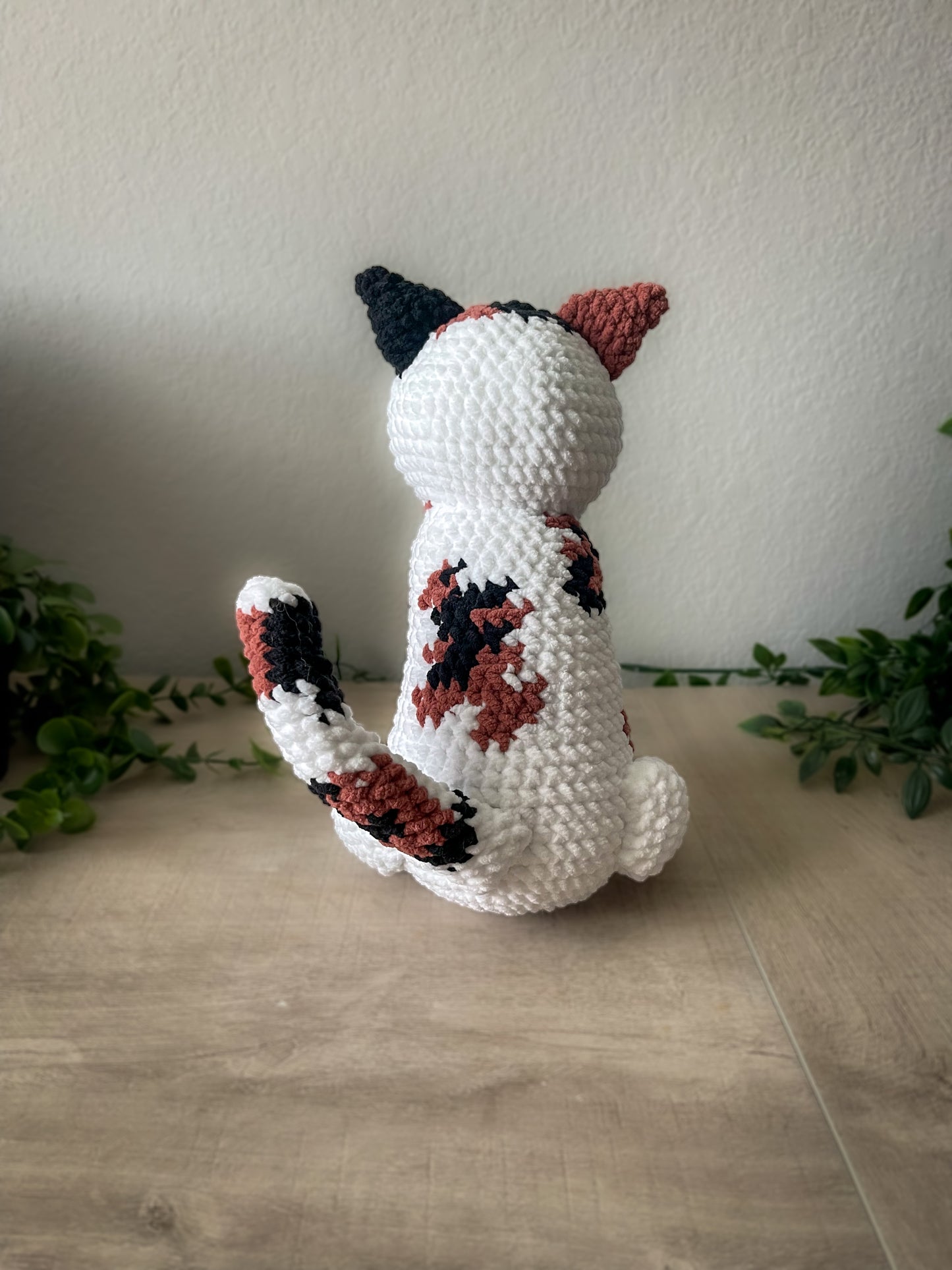 Calico Cat Plushie