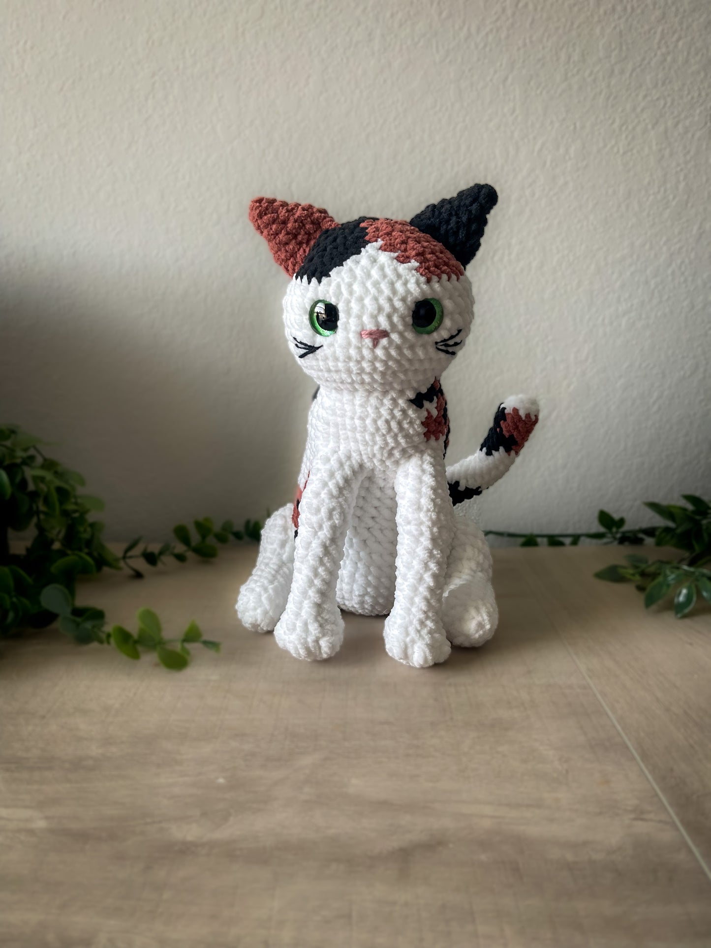 Calico Cat Plushie