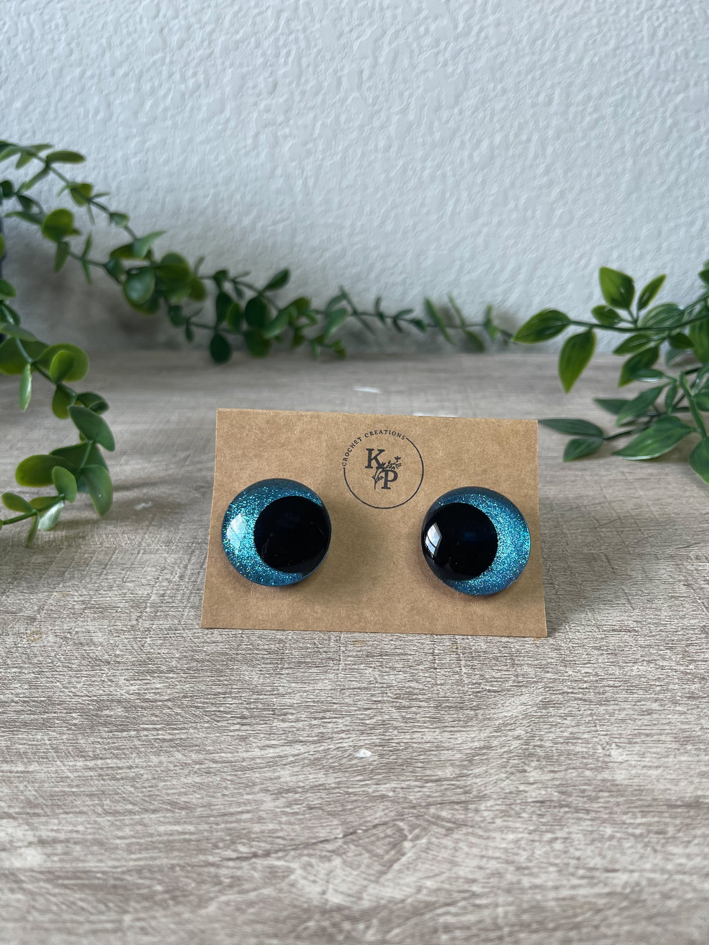 Teal Kawaii Safety Eyes