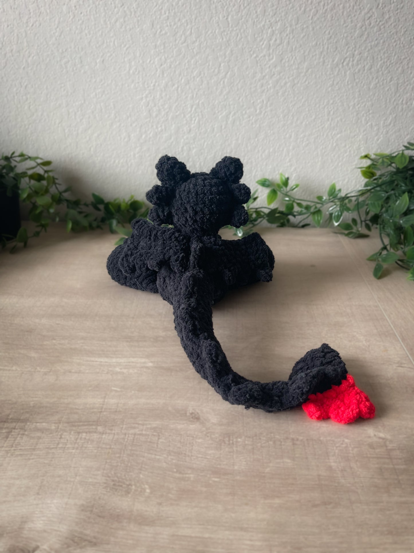 Dusk the Baby Fury Dragon Crochet Pattern